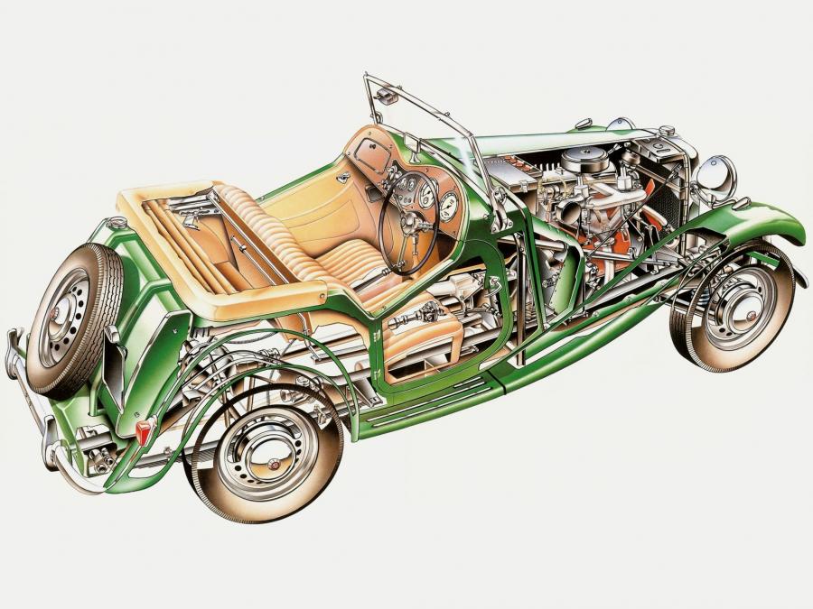  MG TD Mk II 1951 года  (фото 8 из 18)